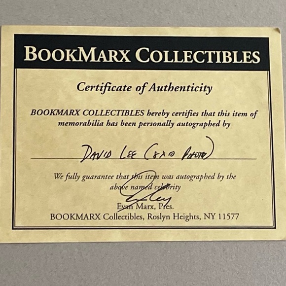 Authentic Autographed David Lee NY Knicks NBA 8x10 - Picture 3 of 3